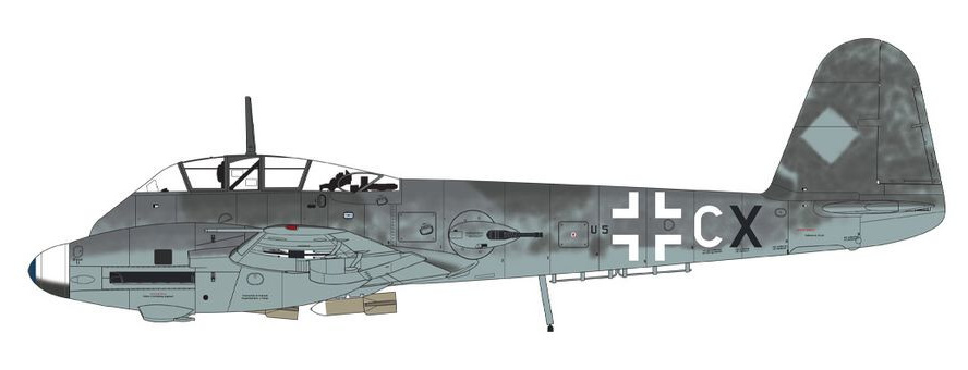 Messerschmitt Me410A-1 (Airfix 1:72)