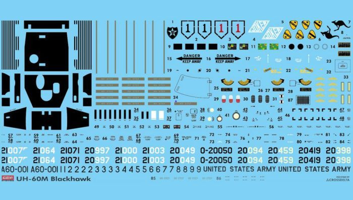 UH-60M BLACK HAWK (Academy 1:35)
