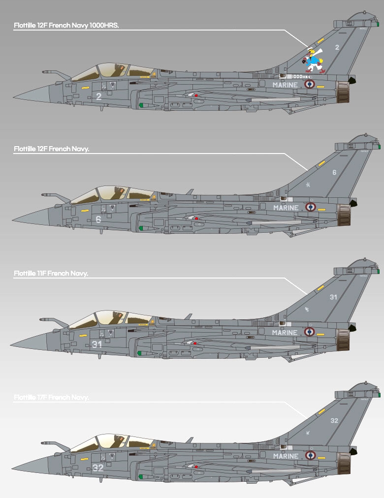 Rafale M "Marine Nationale" (Academy 1:48)