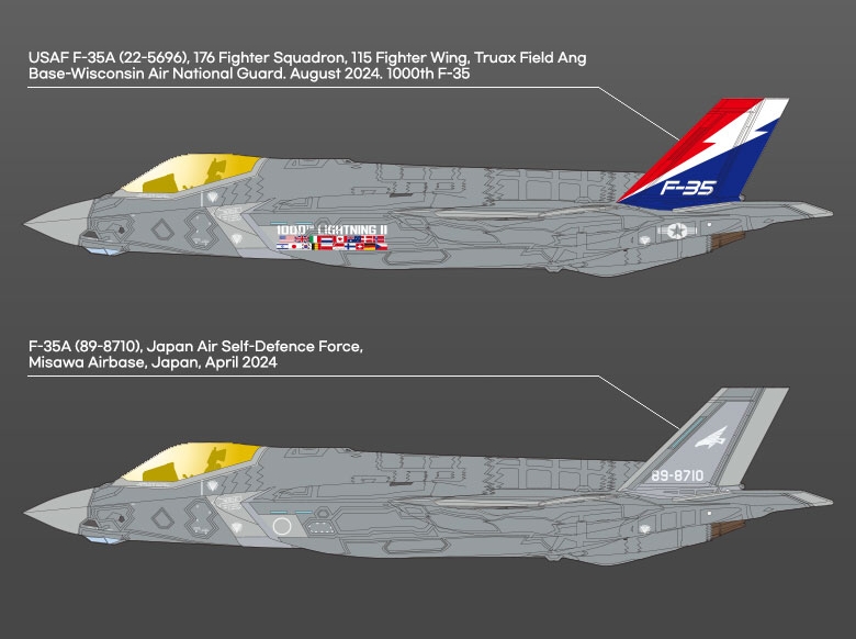 F-35A Lightning II "1000th" 1:72