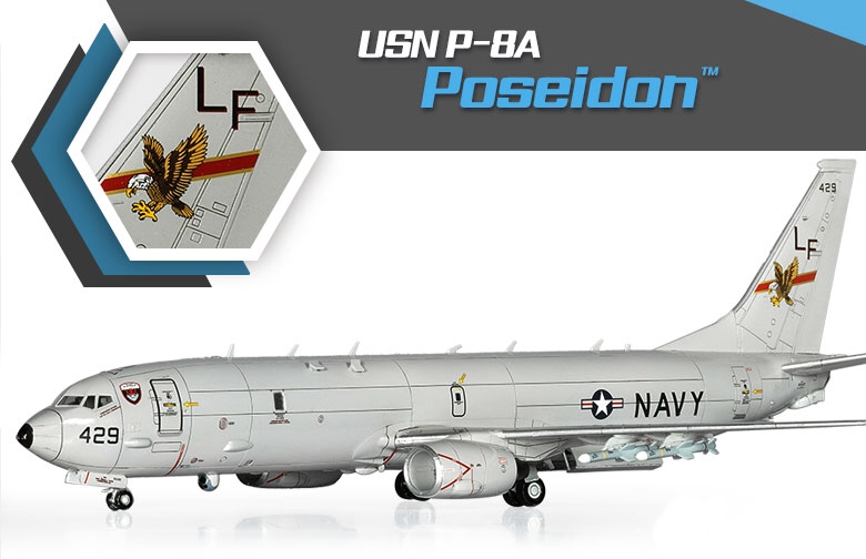 USN P-8A Poseidon 1:144
