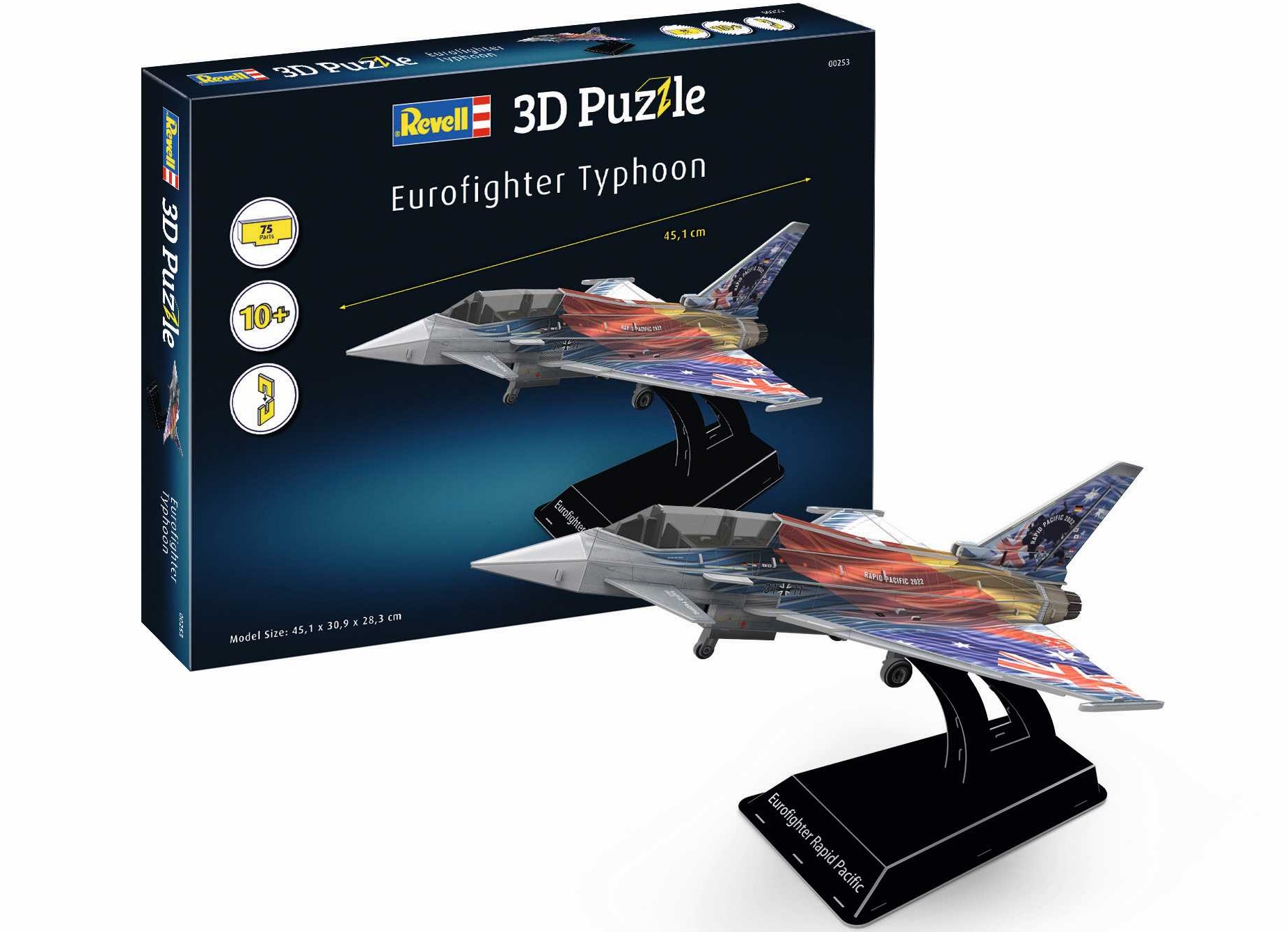 3D Puzzle REVELL - Eurofighter Typhoon "Rapid Pacific"
