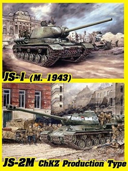 JS-2 Stalin II (3 in 1) + Soviet Infantry Tank Riders (1:35)