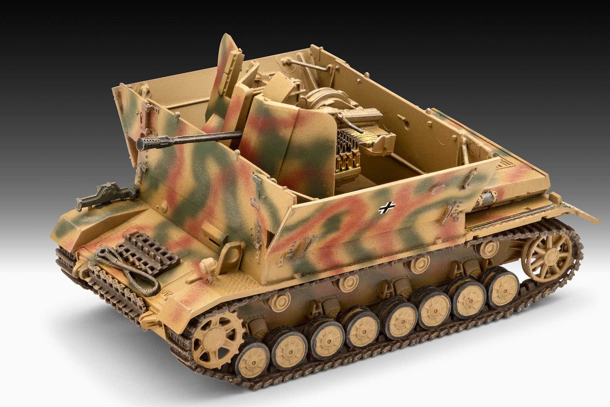 Flakpanzer IV "Möbelwagen" 3.7cm Flak 43 (1:72)