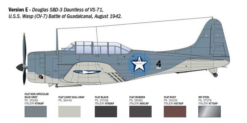 USN SBD-3 DAUNTLESS (1:48)