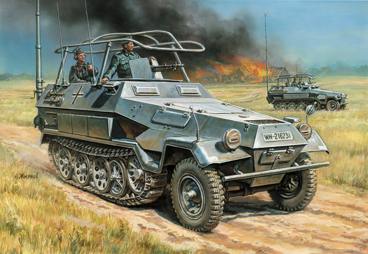 Sd.Kfz.251/3 Ausf.B Radio Car (1:35)