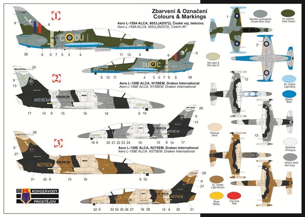 L-159A/E Alca "Special Markings" 1:72