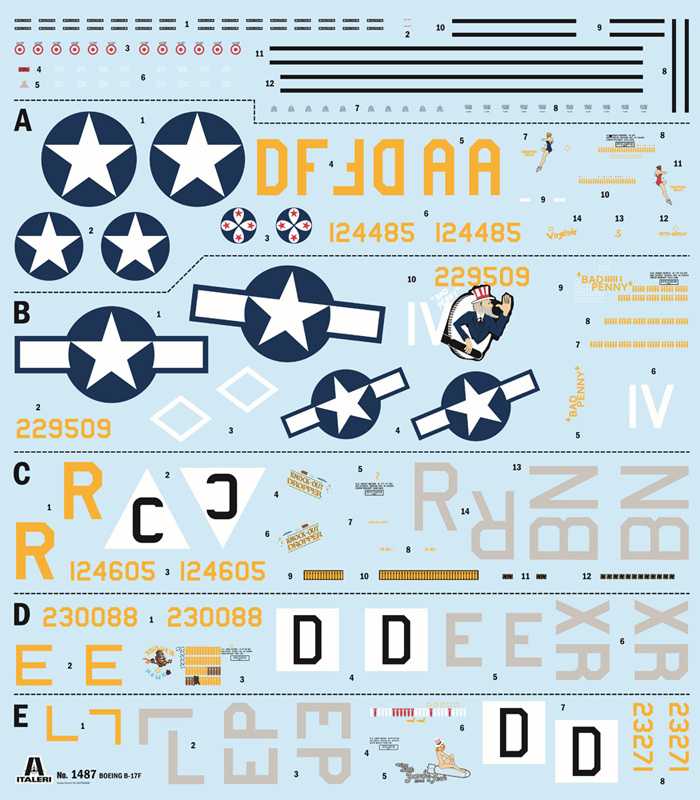 B-17F Flying Fortress (1:72)