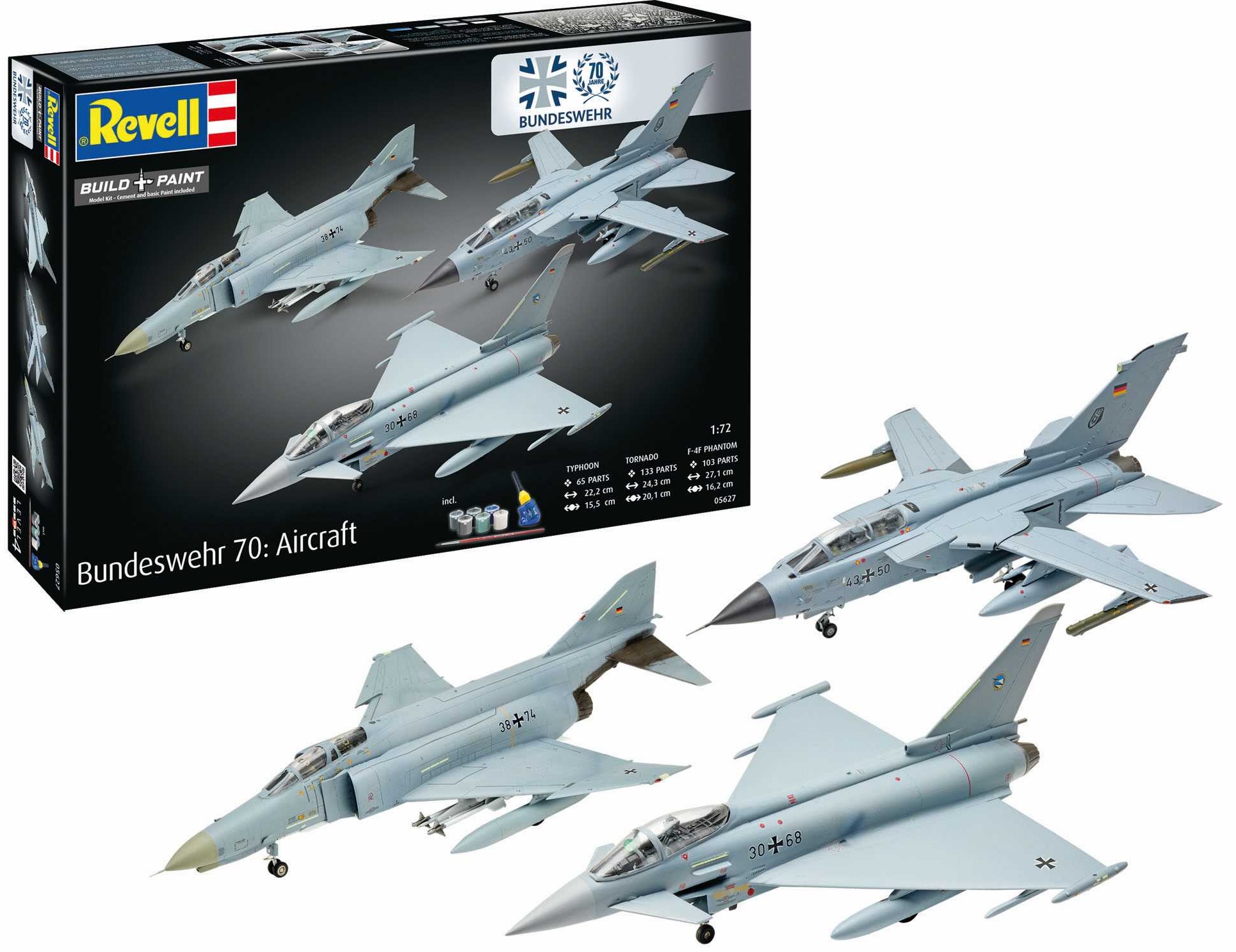 Set - 70 Years Bundeswehr: Aircraft (1:72)