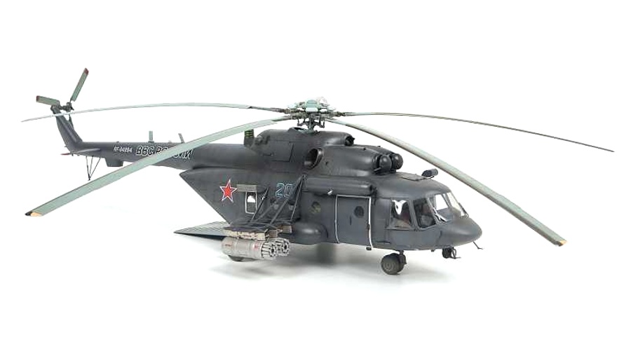 Soviet helicopter MI-171SH (1:48)
