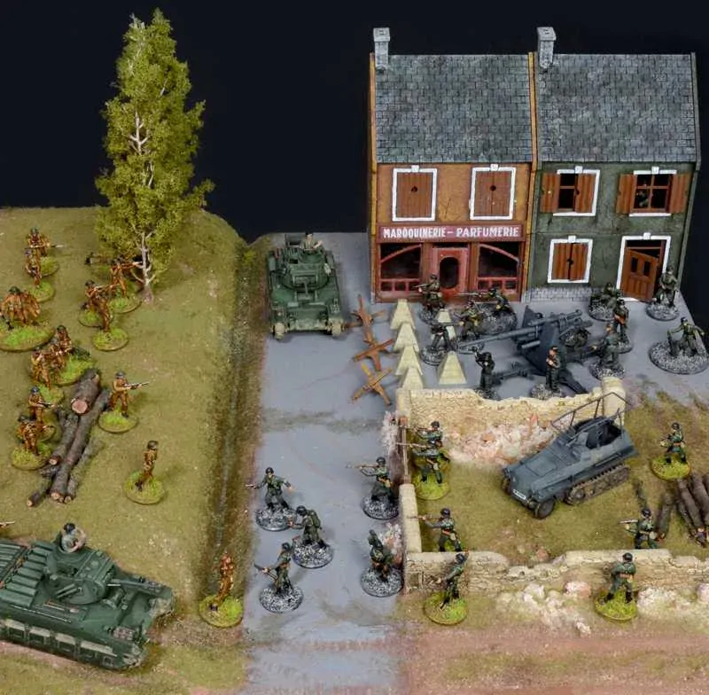 Diorama Battle of Arras 1940 - Rommel´s Offensive (Italeri 1:72)