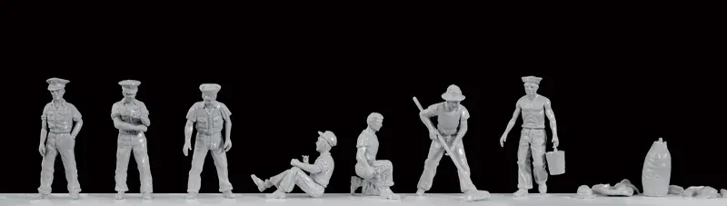 Figurky PT 109 CREW (Italeri 1:35) 