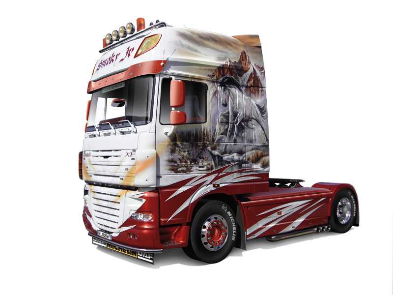 Truck DAF XF-105 (Italeri 1:24) 