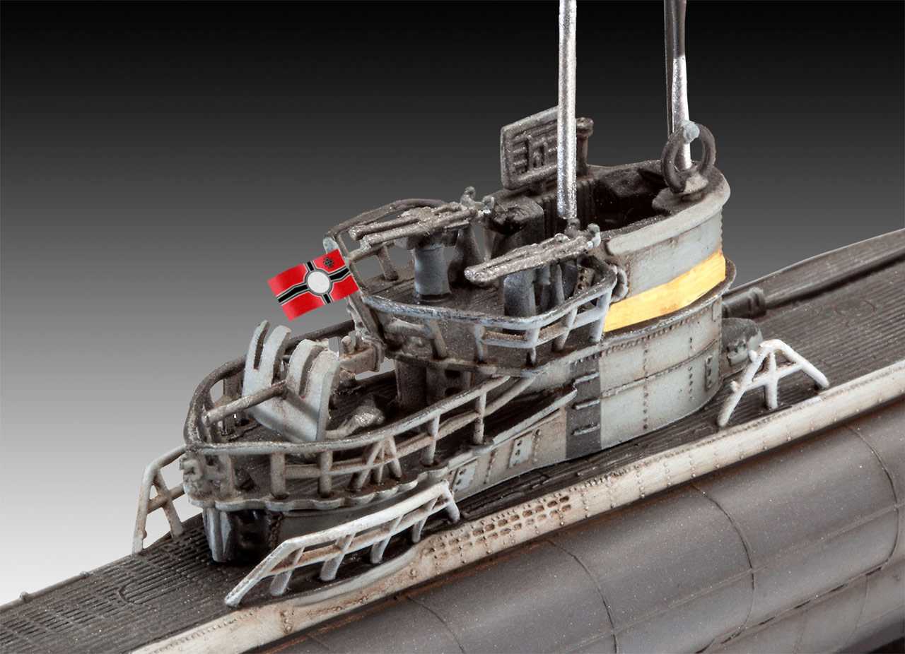 German Submarine Type VII C-41 (Revell 1:350) 