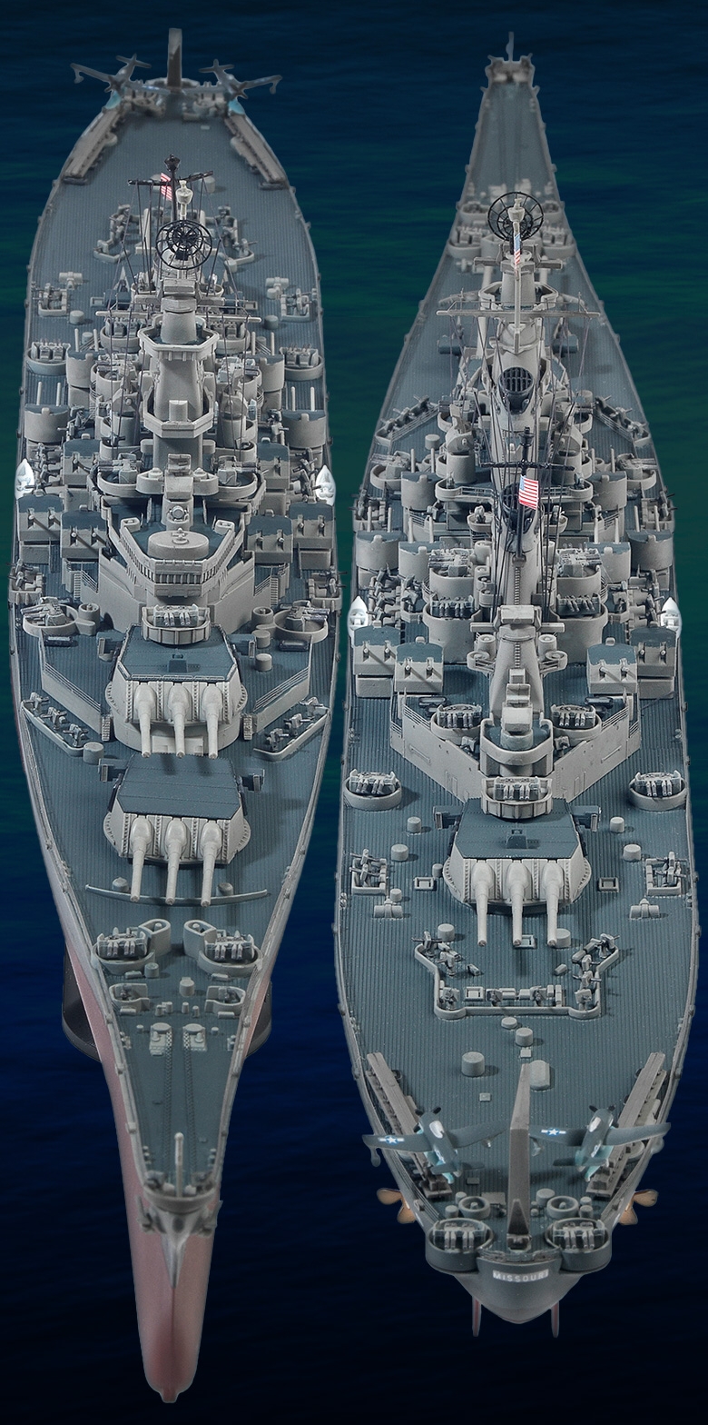 USS Missouri BB-63 Modellers Edition (Academy 1:700)