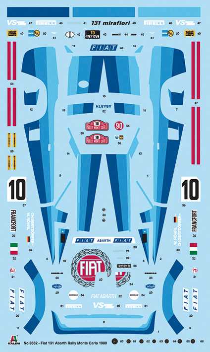 FIAT 131 Abarth Rally (Italeri 1:24) 