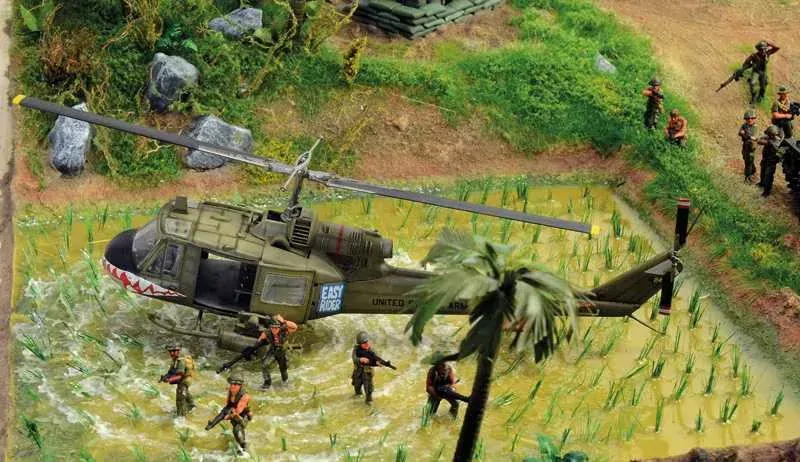 Diorama - Operation Silver Bayonet - Vietnam War 1965 (Italeri 1:72) 