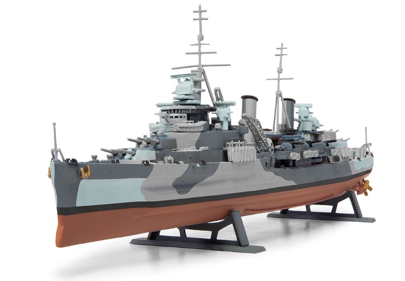 Křižník HMS Belfast (Airfix 1:600) 