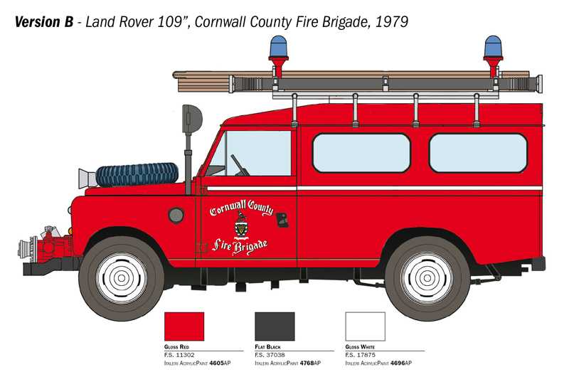 Land Rover Fire Truck (Italeri 1:24)