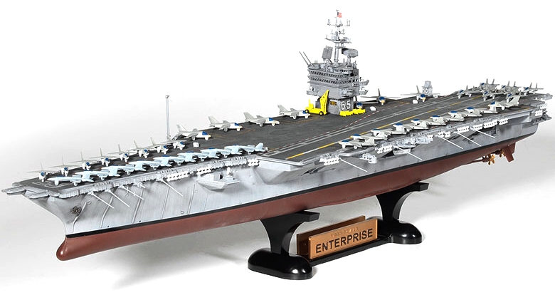 Letadlová loď USS Enterprise CVN-65 (Academy 1:600)