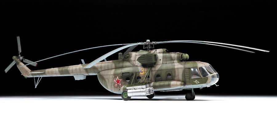 Vrtulník MIL-Mi-8MT (Zvezda 1:48)