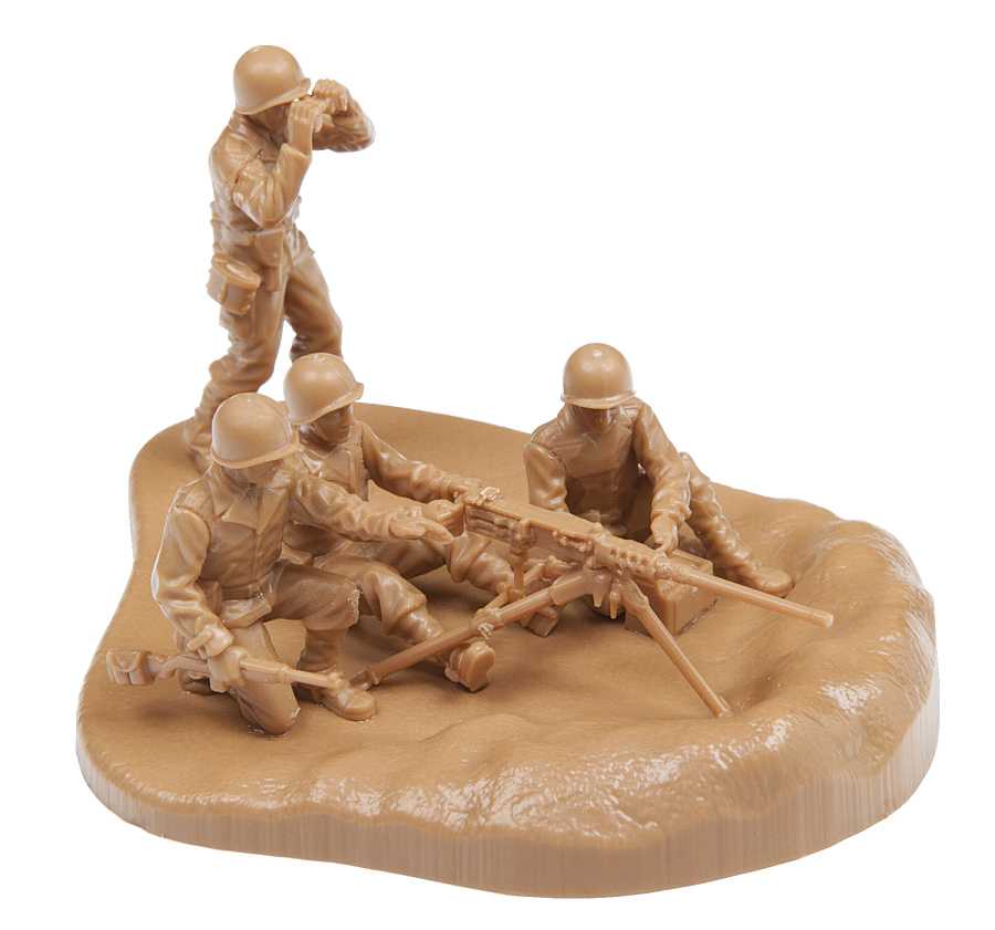 6286 - US machine gun Browning w/crew (1:72)