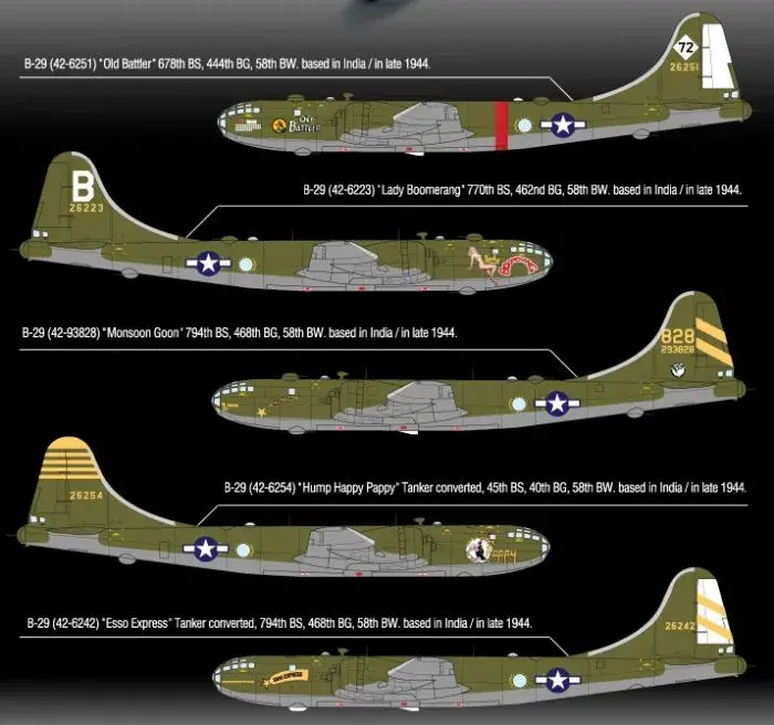 USAAF B-29A "OLD BATTLER" (Academy 1:72)