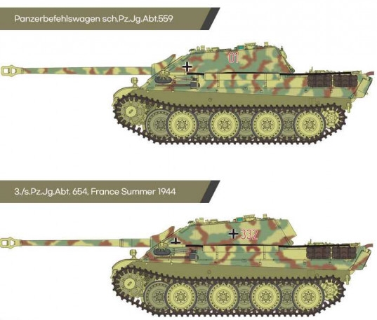 Sd.Kfz.173 Jagdpanther Ausf.G1 (Academy 1:35)
