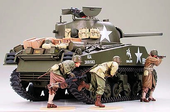 M4A3 Sherman 75 Gun Late (Tamiya 1:35)