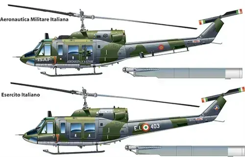 Vrtulník Bell AB 212 /UH 1N (Italeri 1:48)