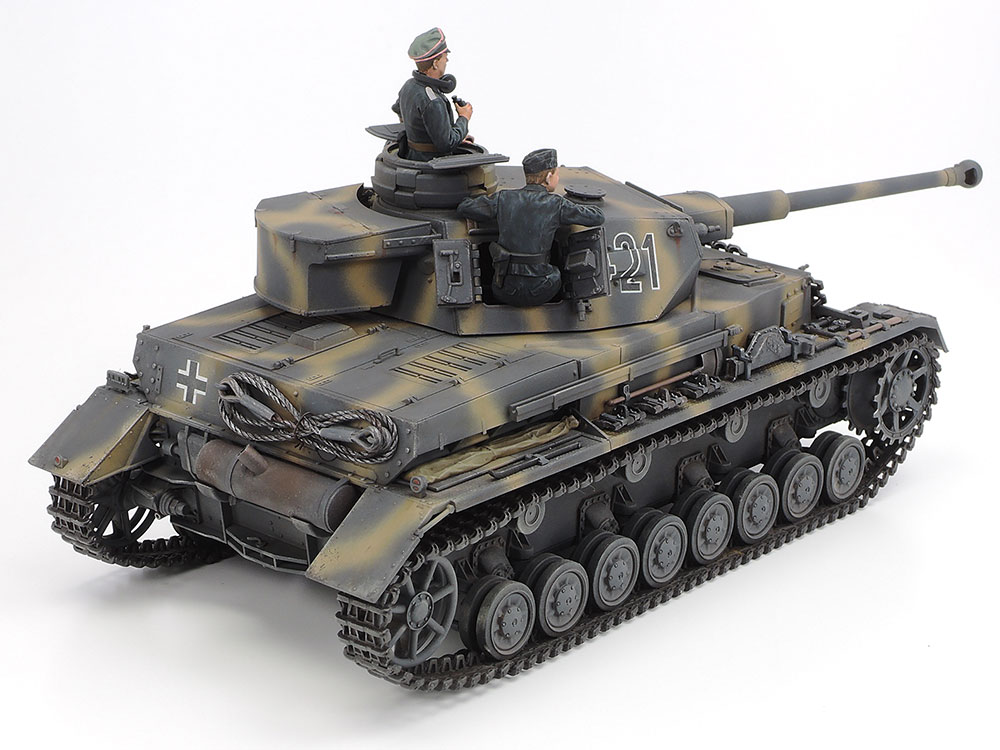 Panzerkampfwagen Pz.IV. Ausf.G & Motorcycle Set (Tamiya 1:35)