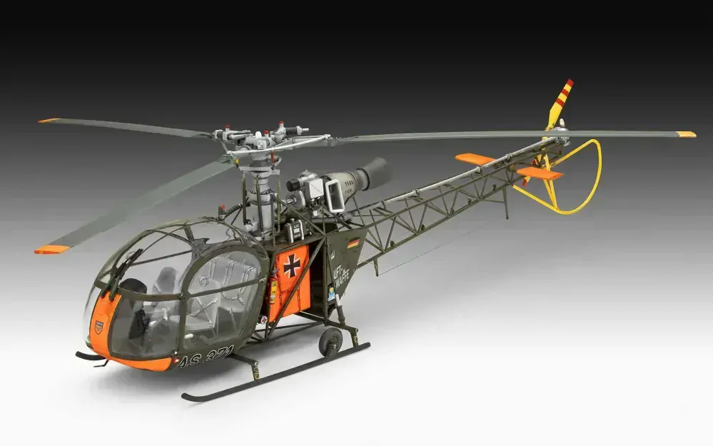 Vrtulník Alouette II (Revell 1:32)