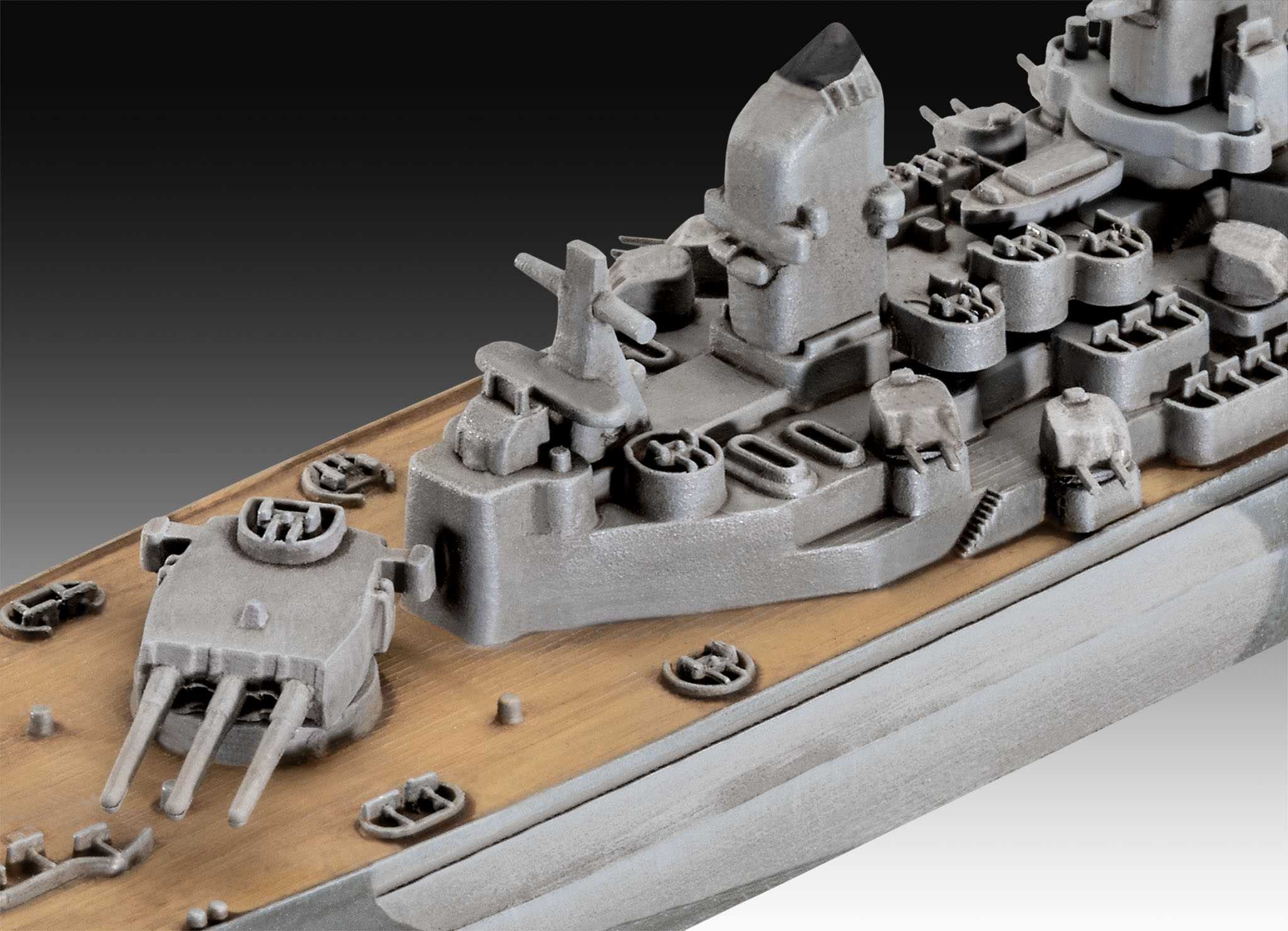 Set - Battleship USS New Jersey (Revell 1:1200)