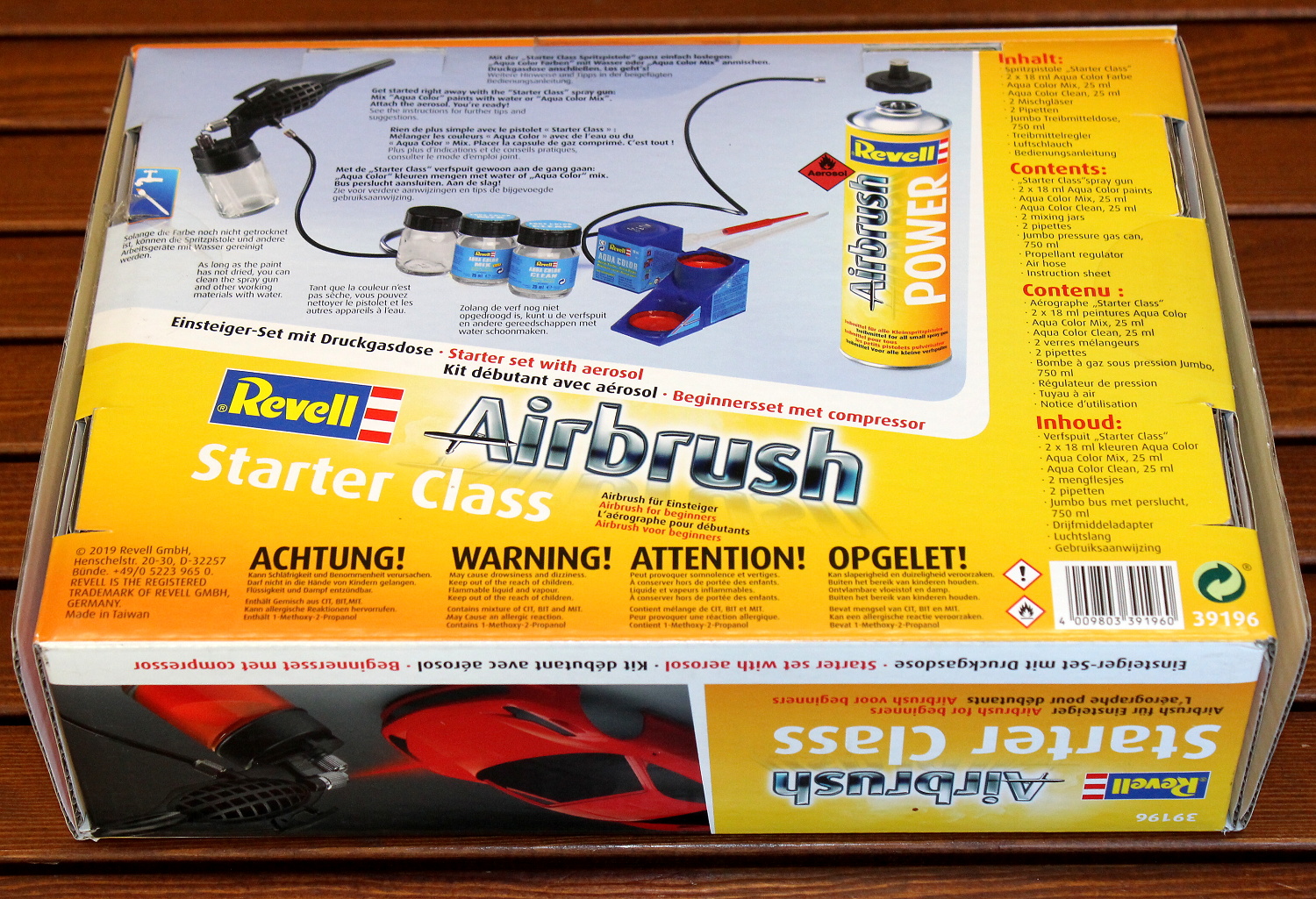 39196 - Airbrush komplet set - Starter Class