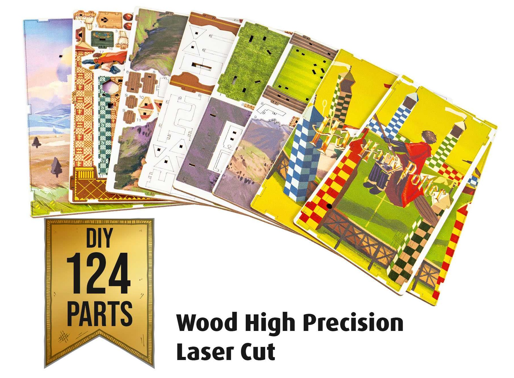 Tiny Adventures - Quiddich Field - Harry Potter