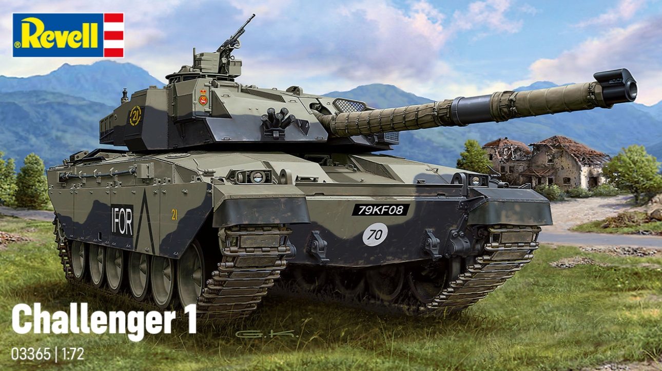 Challenger 1 (Revell 1:72)