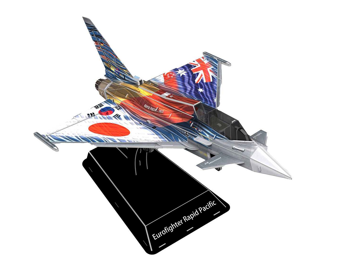 3D Puzzle REVELL - Eurofighter Typhoon "Rapid Pacific"