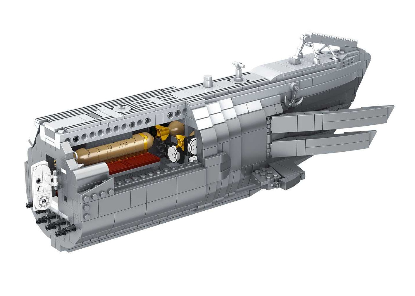 Brick System REVELL - German Submarine U-96 (1:56)