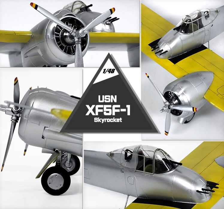 USN XF5F-1 Skyrocket (1:48)