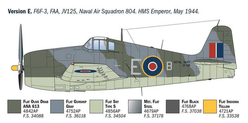 Grumman F6F-3/5 Hellcat (1:72)