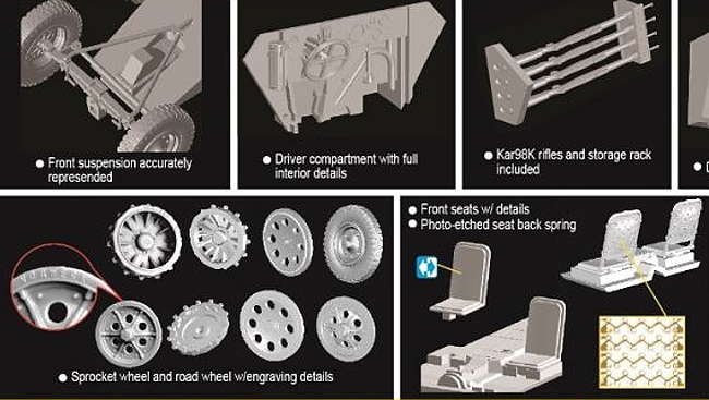Sd.Kfz.251/9 Ausf.D mit KANONE 37 (1:35)