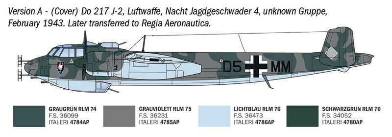 Dornier Do 217 J1/J2 Nachtjäger (1:72)