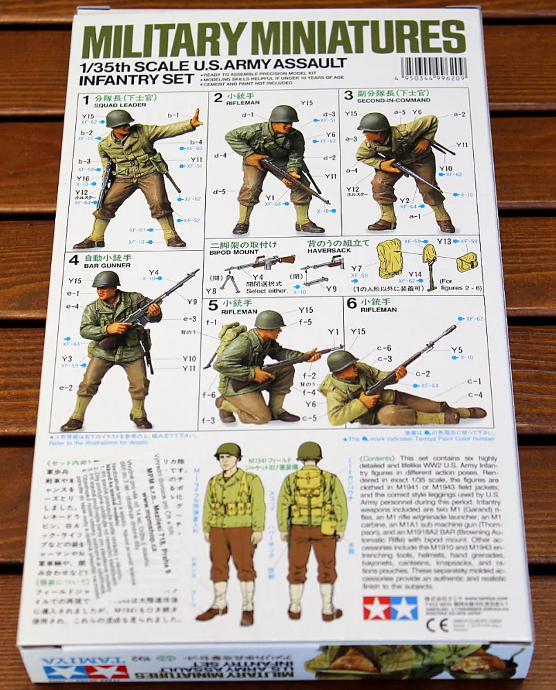 US Army Assault Infantry (Tamiya 1:35) 