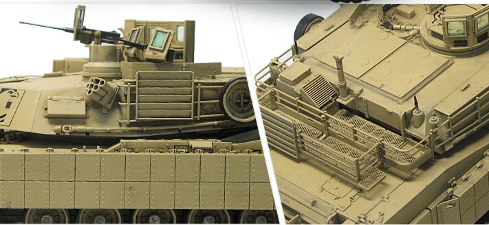 U.S. Army M1A2 TUSK II (Academy 1:35) 