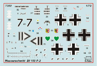 Messerschmitt B-109 F2 (Zvezda 1:72) 