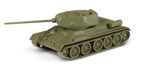 Wargames (WWII) tank 6160 - Soviet Medium Tank T-34/85 (Zvezda 1:100) 