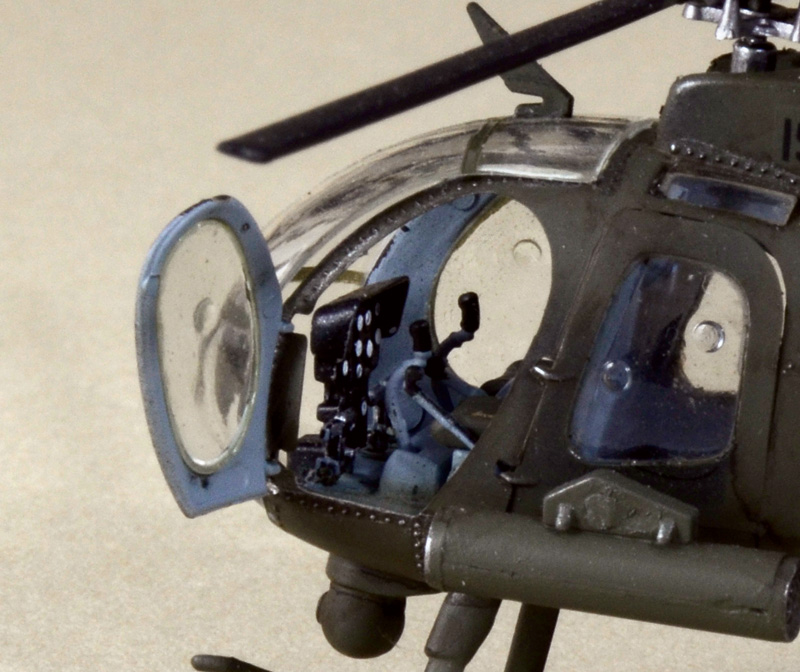 Vrtulník AH-6 NIGHT FOX (Italeri 1:72)