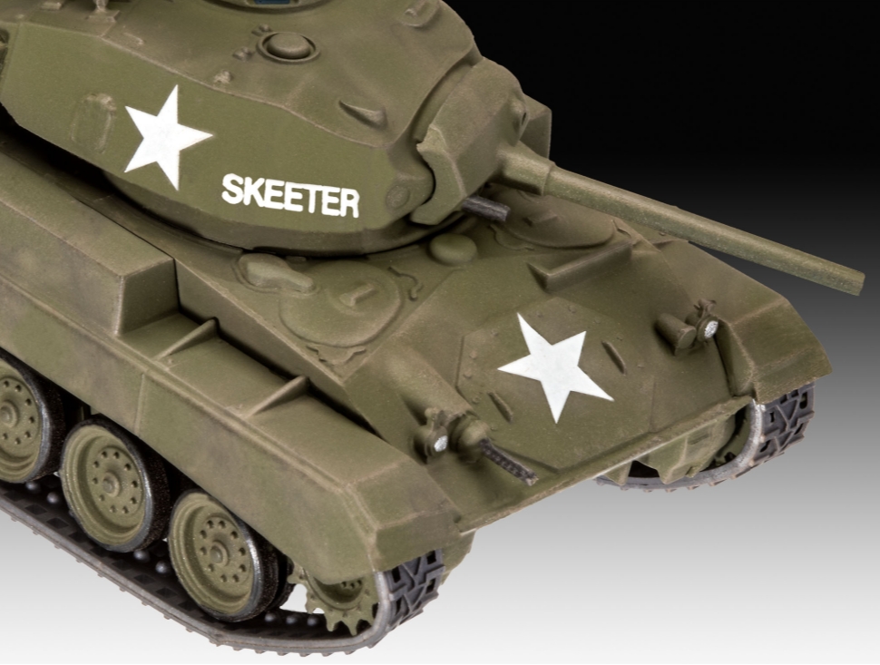 Tank M24 Chaffee (Revell 1:76) 
