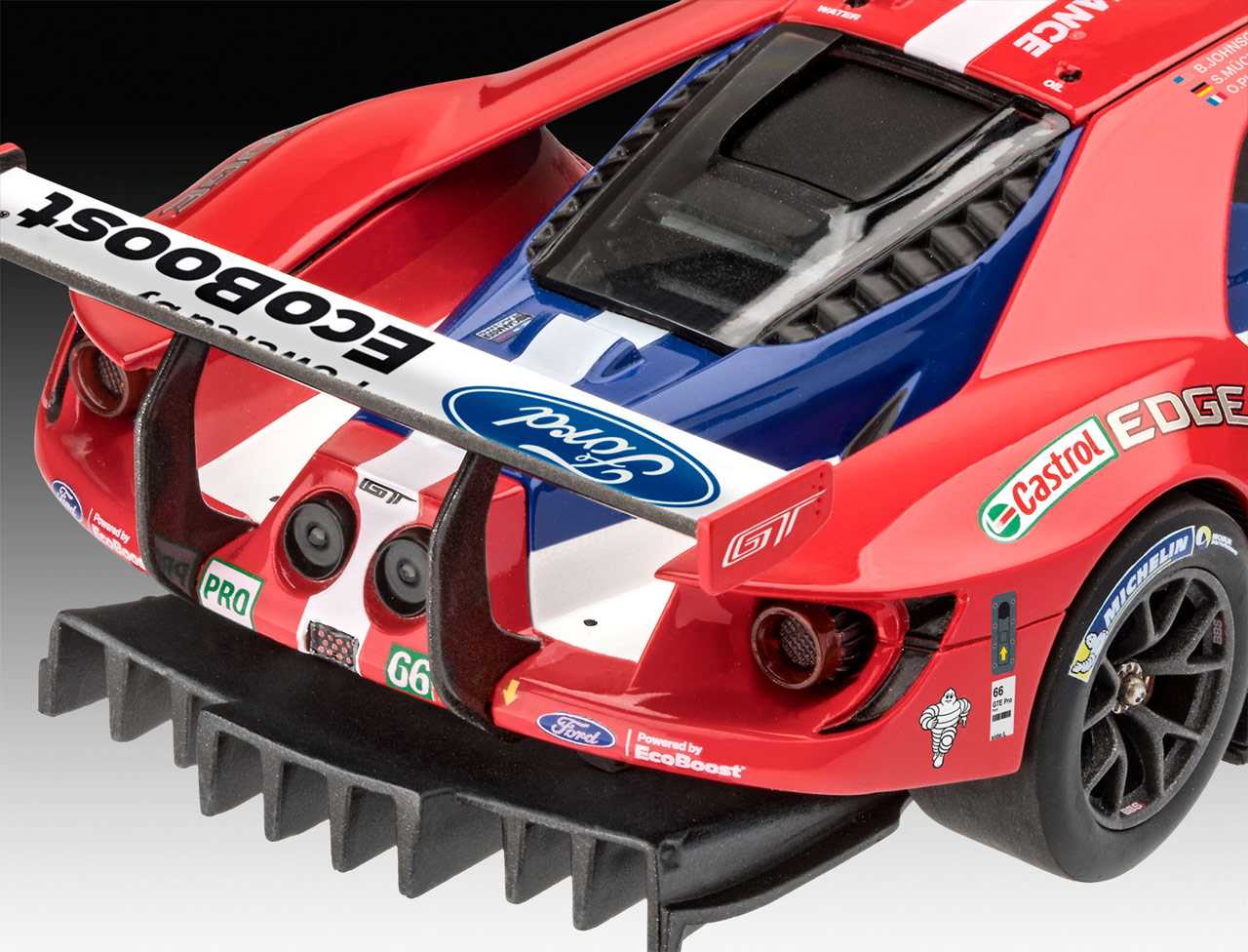 Set auta Ford GT Le Mans 2017 (Revell 1:24)