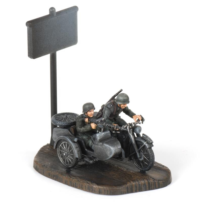 Wargames (WWII) - German Motorcycle R-12 (1:72)